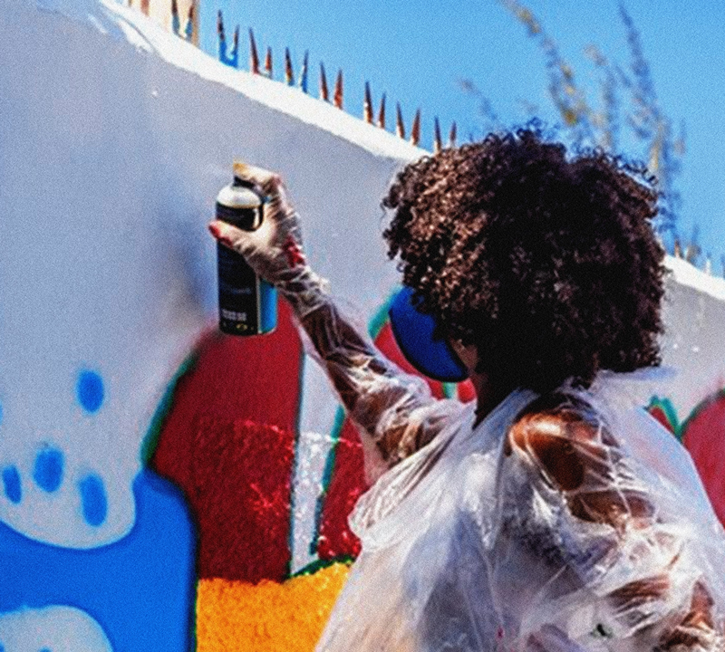 Instituto CCR e CCR SPVias iniciam projeto social com grafite em Tatuí