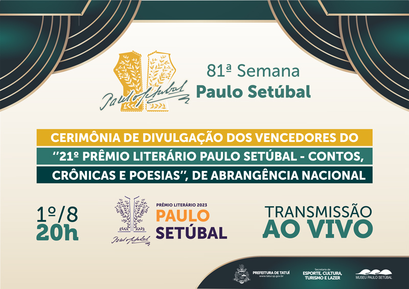 Cerimônia divulga os vencedores do Prêmio Paulo Setúbal nesta terça-feira