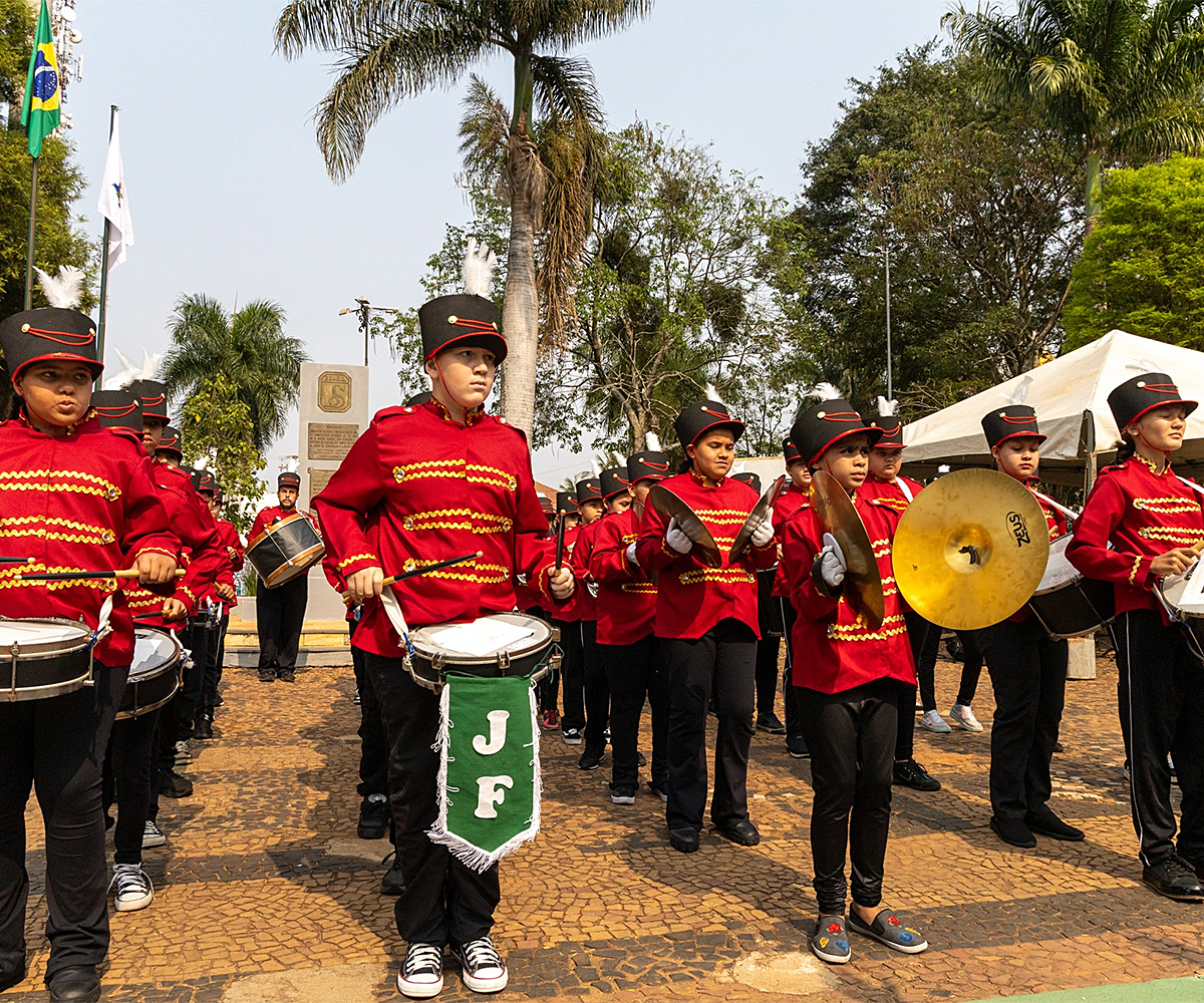 Encontro de fanfarras escolares é a atração do Música na Praça de Tatuí