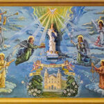 Casal de artistas lembra restauração de 11 anos da Igreja Matriz de Tatuí