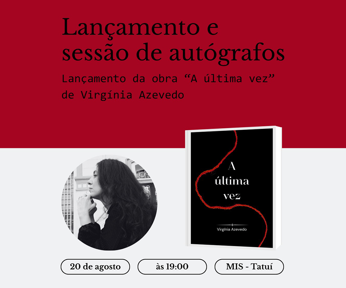 Escritora tatuiana Virgínia Azevedo lança primeira coletânea de poemas